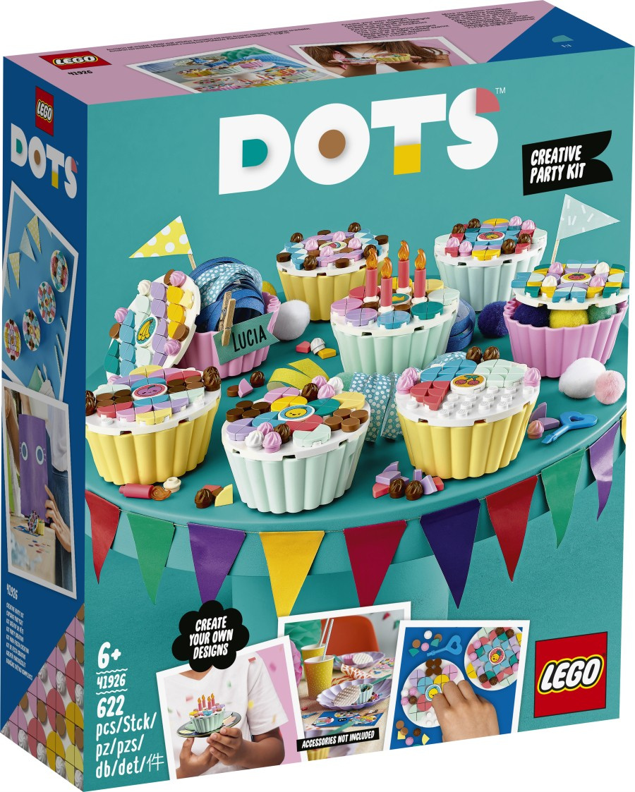 LEGO DOTS  Kreatywny zestaw z tortem 41926