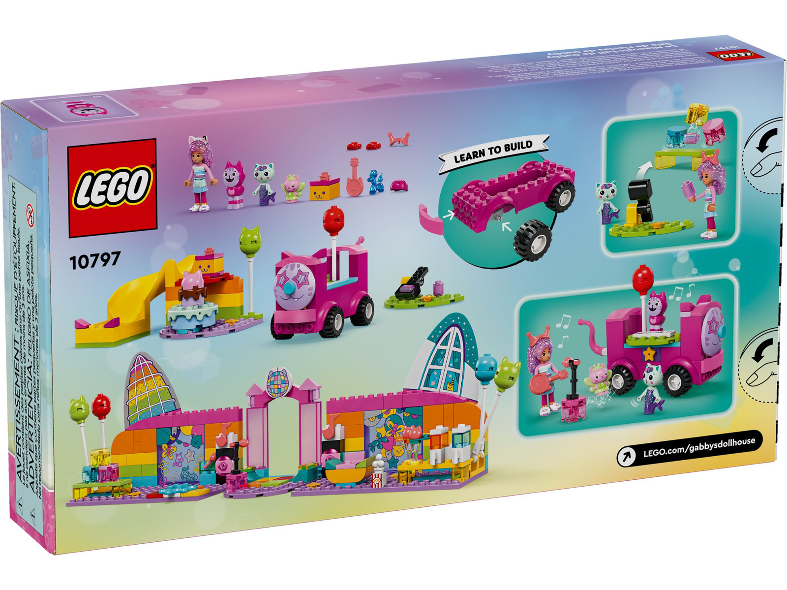 Lego Gabby's Dollhouse 10797 Sala balowa Gabi