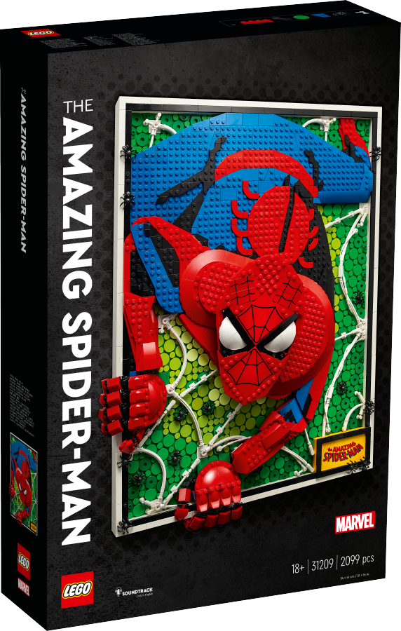 LEGO ART Niesamowity Spider-Man 31209
