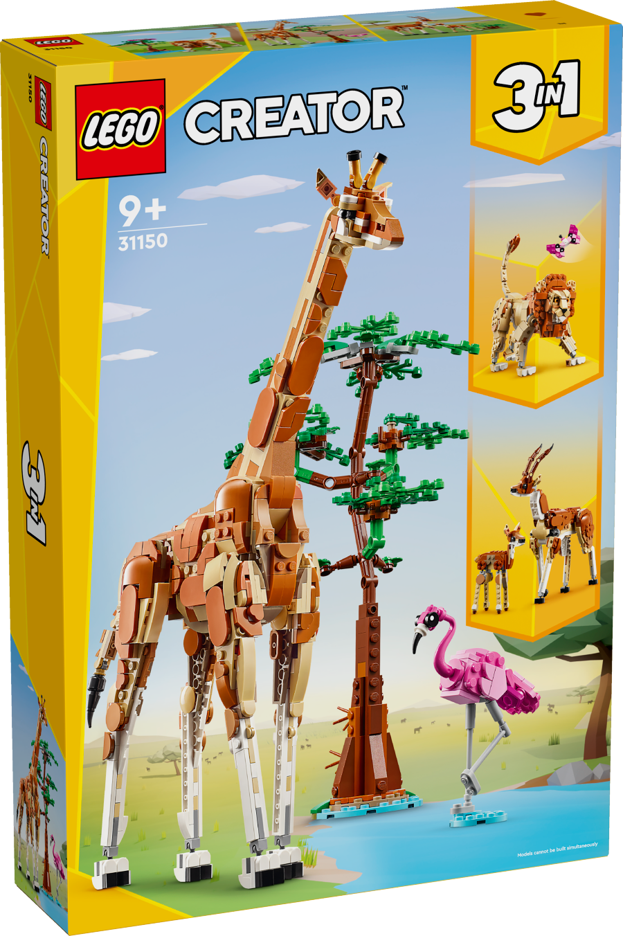 LEGO CREATOR Dzikie zwierzęta z safari 31150