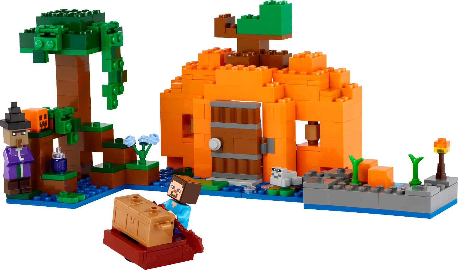 LEGO MINECRAFT Dyniowa farma 21248