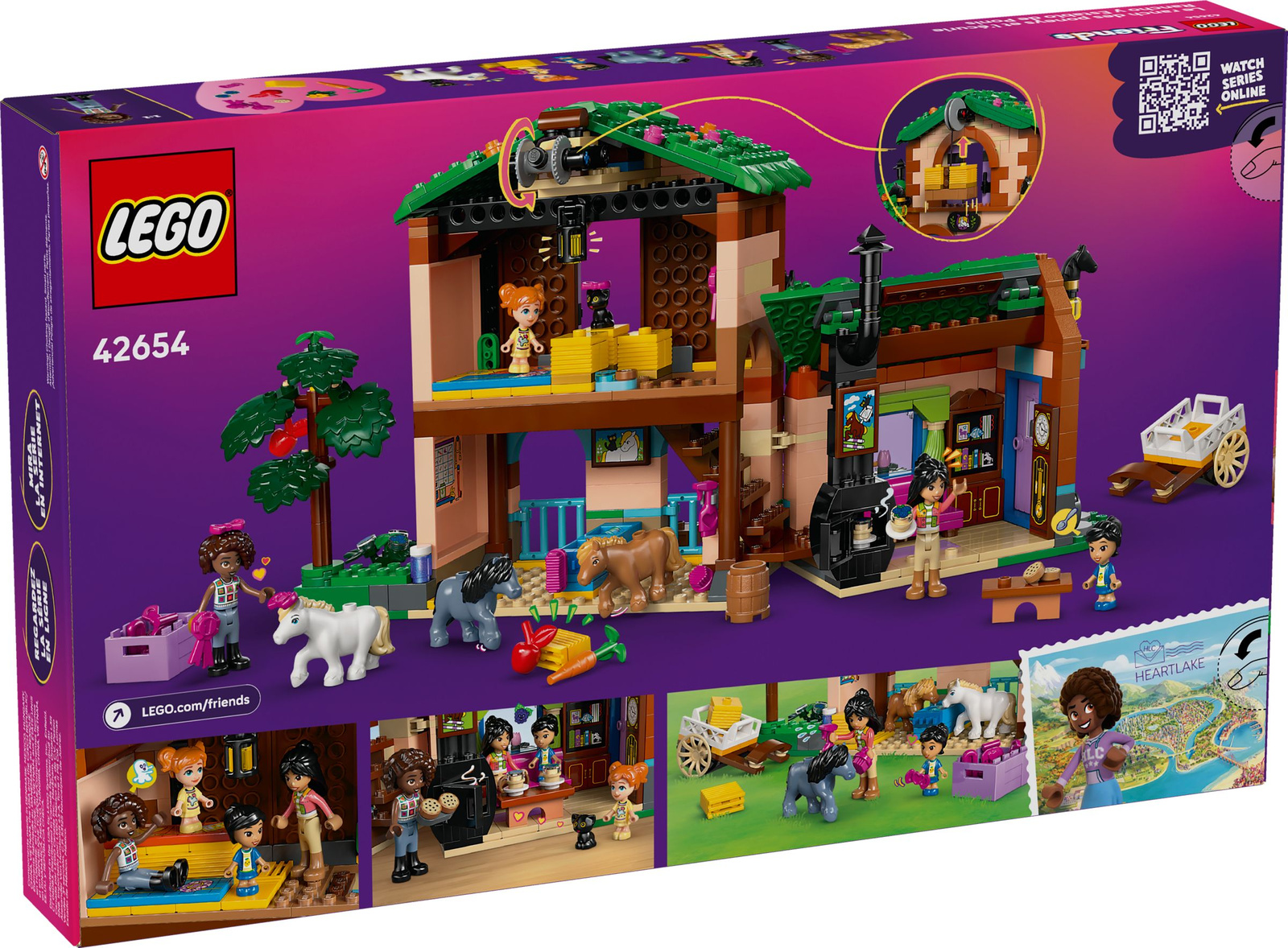 Lego Friends 42654 Ranczo kucyków i stajnia