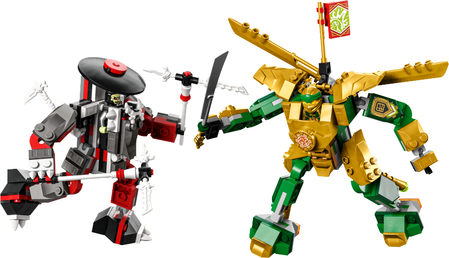 LEGO NINJAGO Starcie Lloyda z Mechem EVO 71781