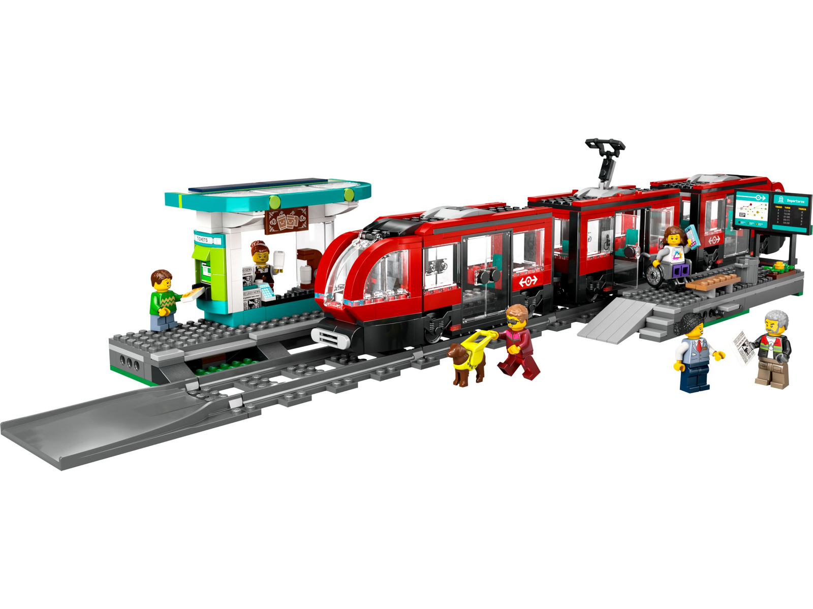 Lego City 60423 Tramwaj miejski ze stacją