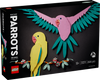 LEGO ART Kolekcja zwierząt — papugi ary 31211