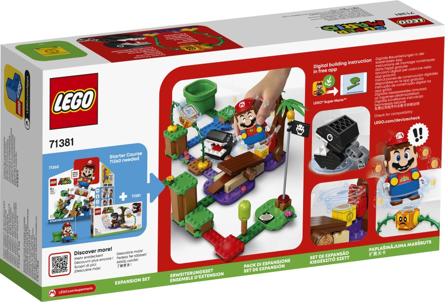 LEGO SUPER MARIO  Spotkanie z Chain Chompem w dżungli 71381