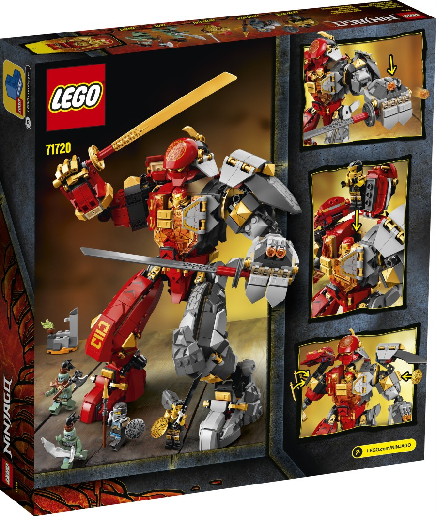 LEGO NINJAGO  Mech z ognia i kamienia 71720