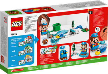 LEGO SUPER MARIO Mario – lodowy strój i kraina lodu – zestaw rozszerzający 71415