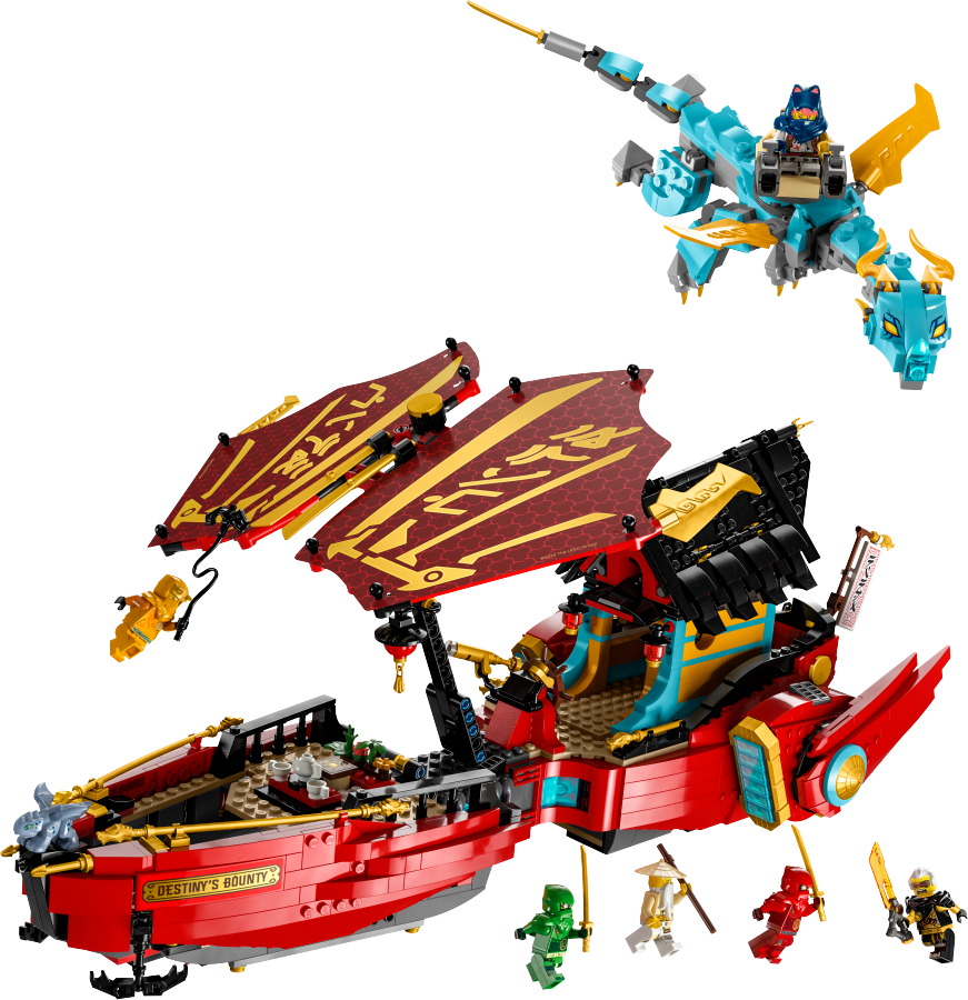 LEGO NINJAGO Perła Przeznaczenia — wyścig z czasem 71797