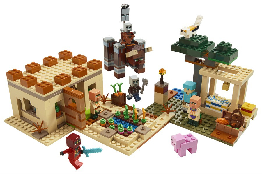 LEGO® MINECRAFT 21160 Najazd złosadników