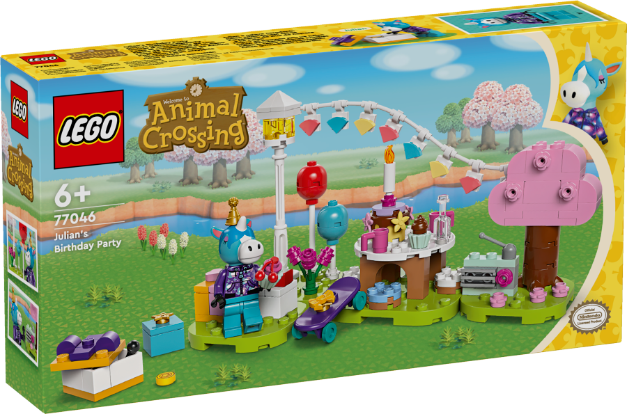 LEGO ANIMAL CROSSING Koń Julian i jego przyjęcie urodzinowe 77046