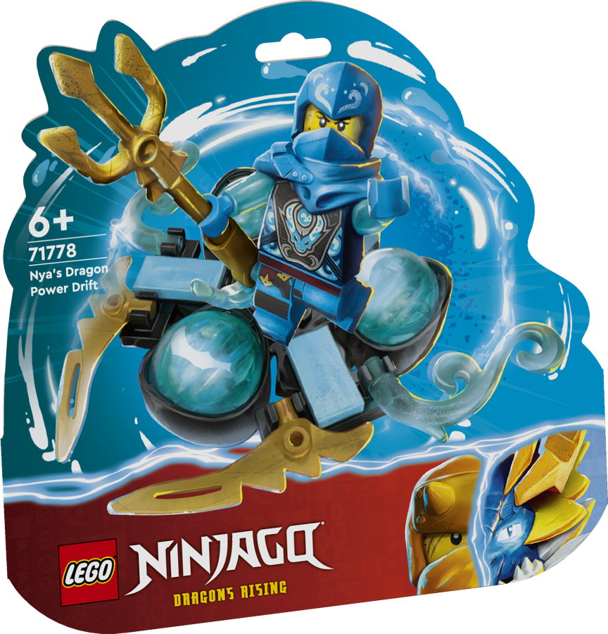 lego ninjago Smocza moc Nyi — driftowanie spinjitzu 71778