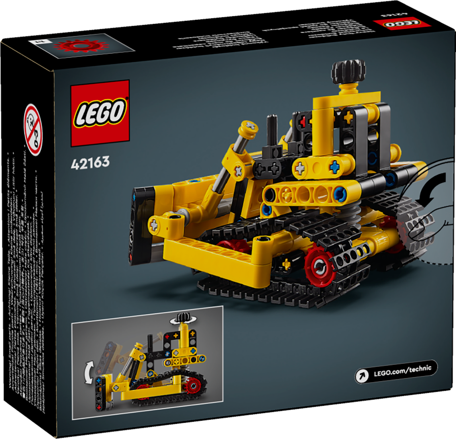 LEGO TECHNIC Buldożer do zadań specjalnych 42163