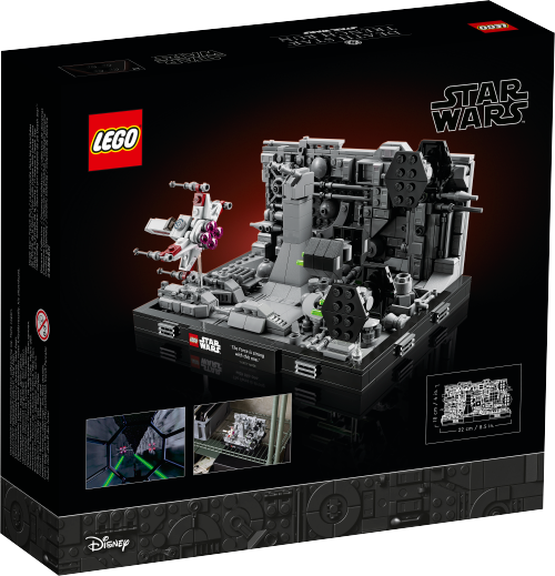 LEGO STAR WARS Diorama: Szturm na Gwiazdę Śmierci™ 75329