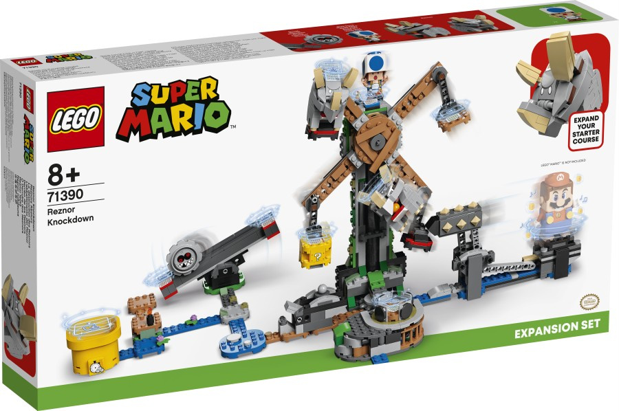 LEGO SUPER MARIO  Walka z Reznorami — zestaw dodatkowy 71390