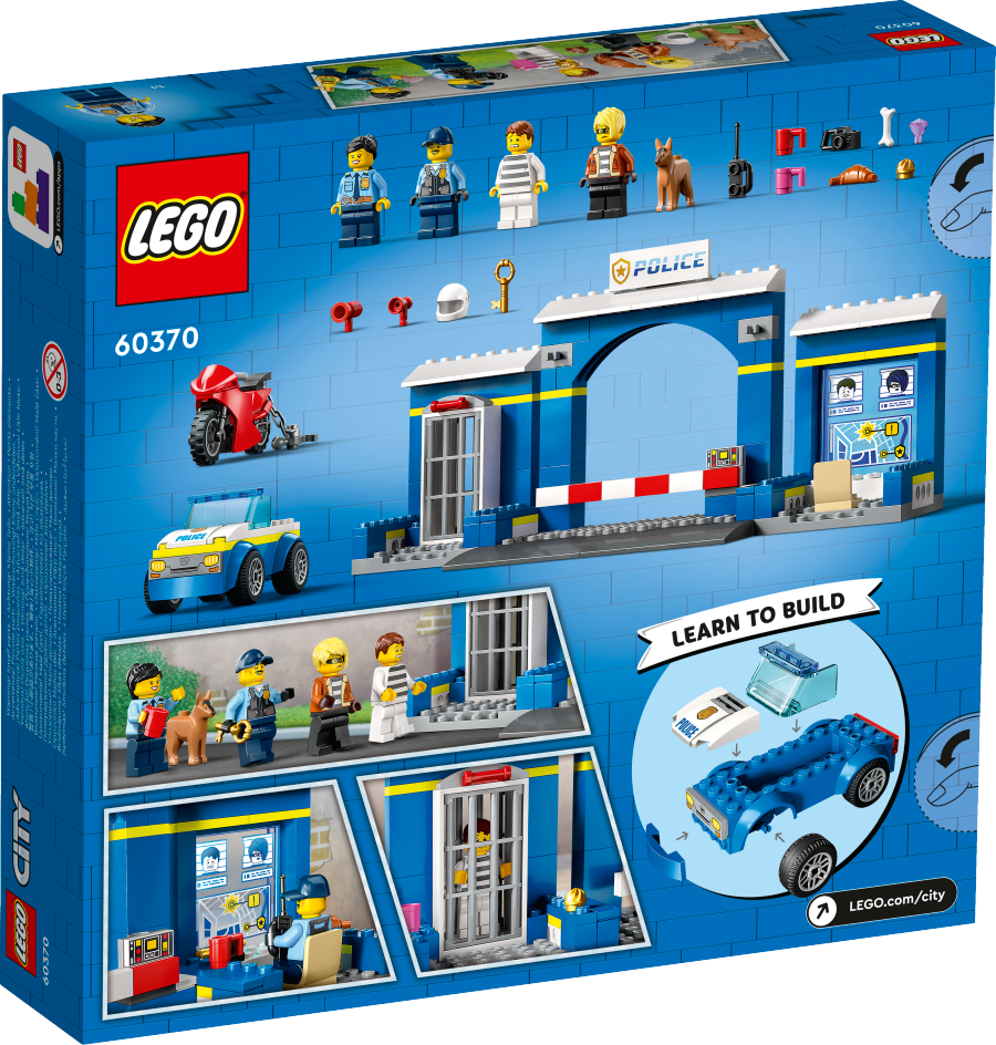 LEGO CITY Posterunek policji – pościg 60370