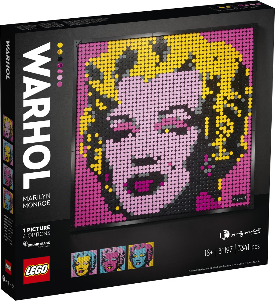 LEGO Art Marilyn Monroe Andy’ego Warhola 31197