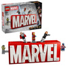 Lego Super Heroes 76313 Logo MARVEL z minifigurkami