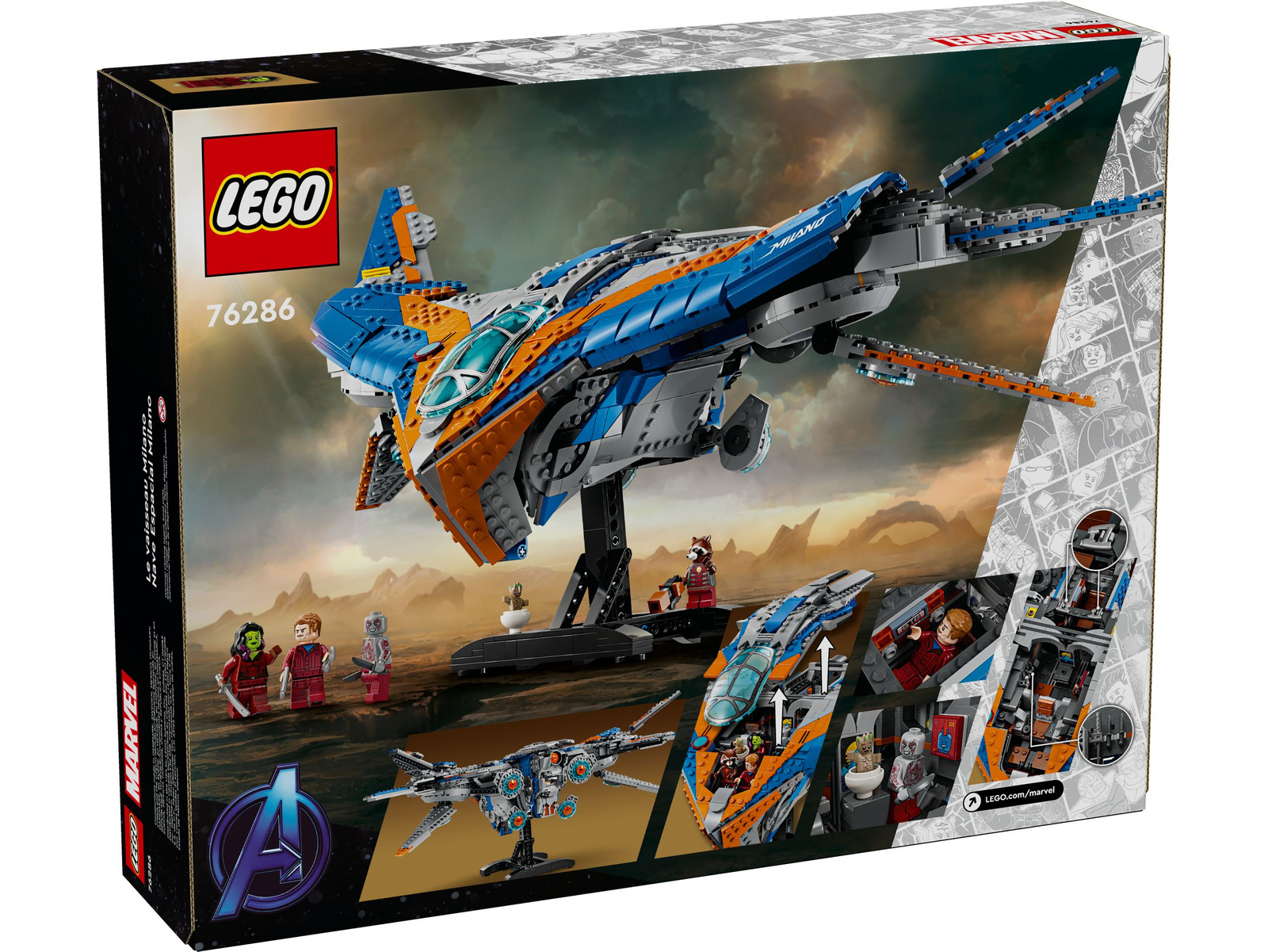 LEGO Super Heroes 76286 Strażnicy Galaktyki: Milano