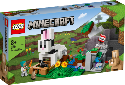 LEGO MINECRAFT Królicz farma  21181