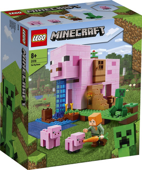 LEGO MINECRAFT Dom w kształcie świni 21170 OUTLET