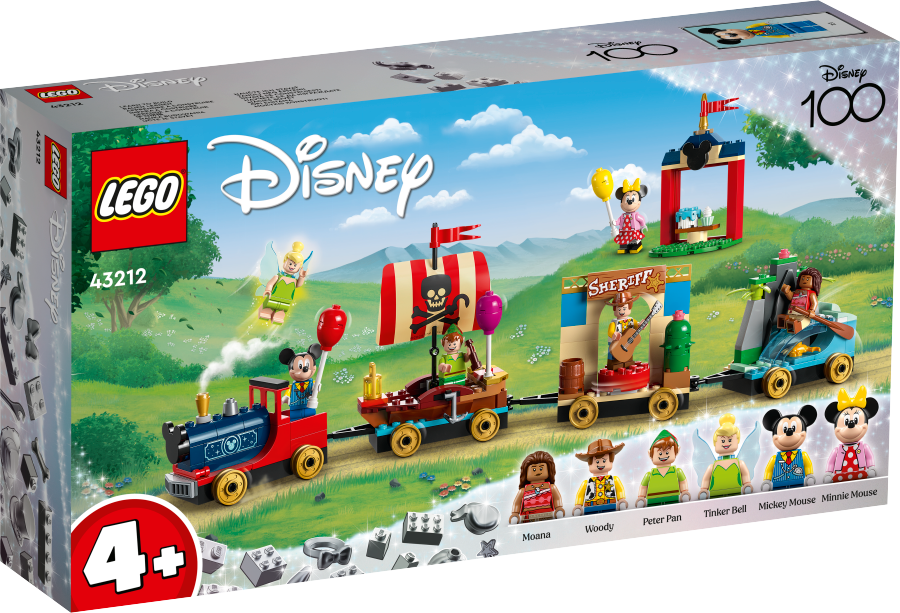 LEGO DISNEY Disney — pociąg pełen zabawy 43212