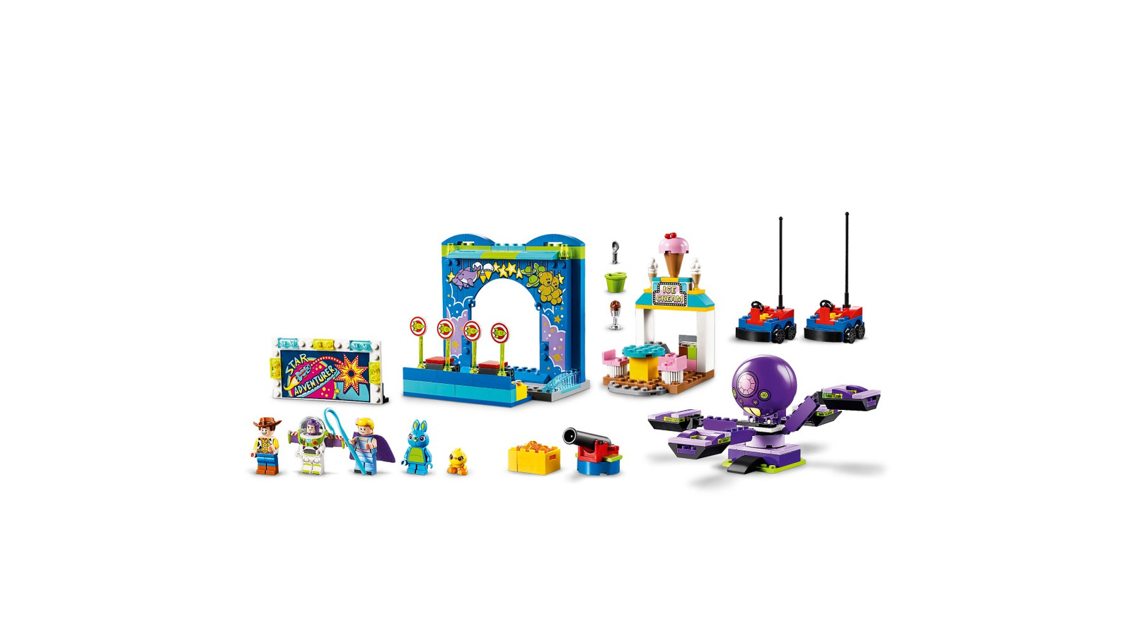 LEGO® TOY STORY 10770 KARNAWAŁOWE SZALEŃSTWO CHUDEGO I BUZZA