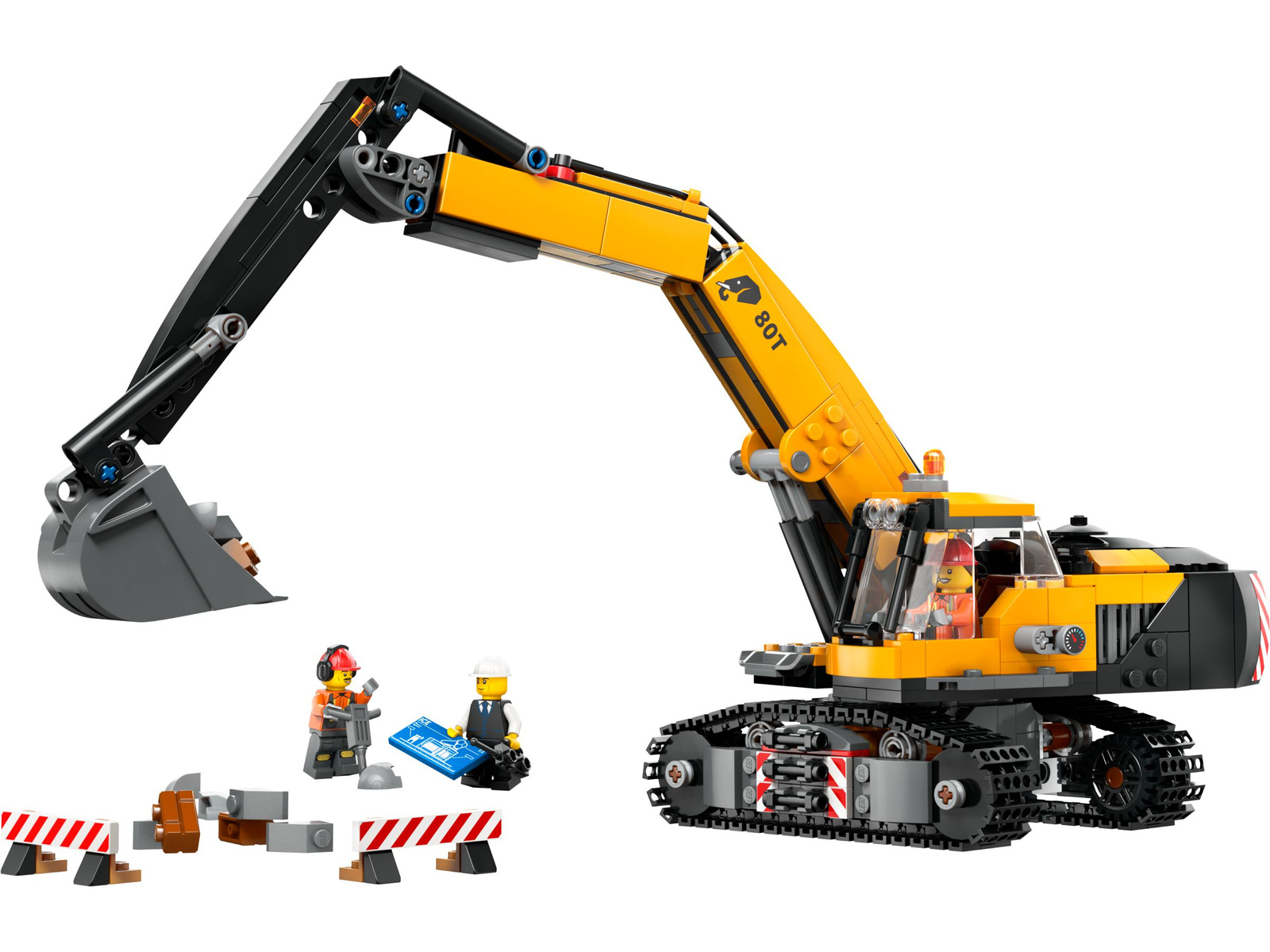 Lego City 60420 Żółta koparka