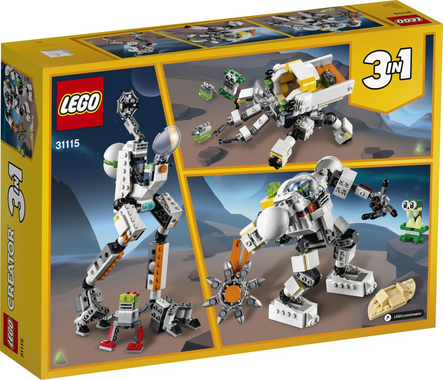 LEGO CREATOR  Kosmiczny robot górniczy 31115