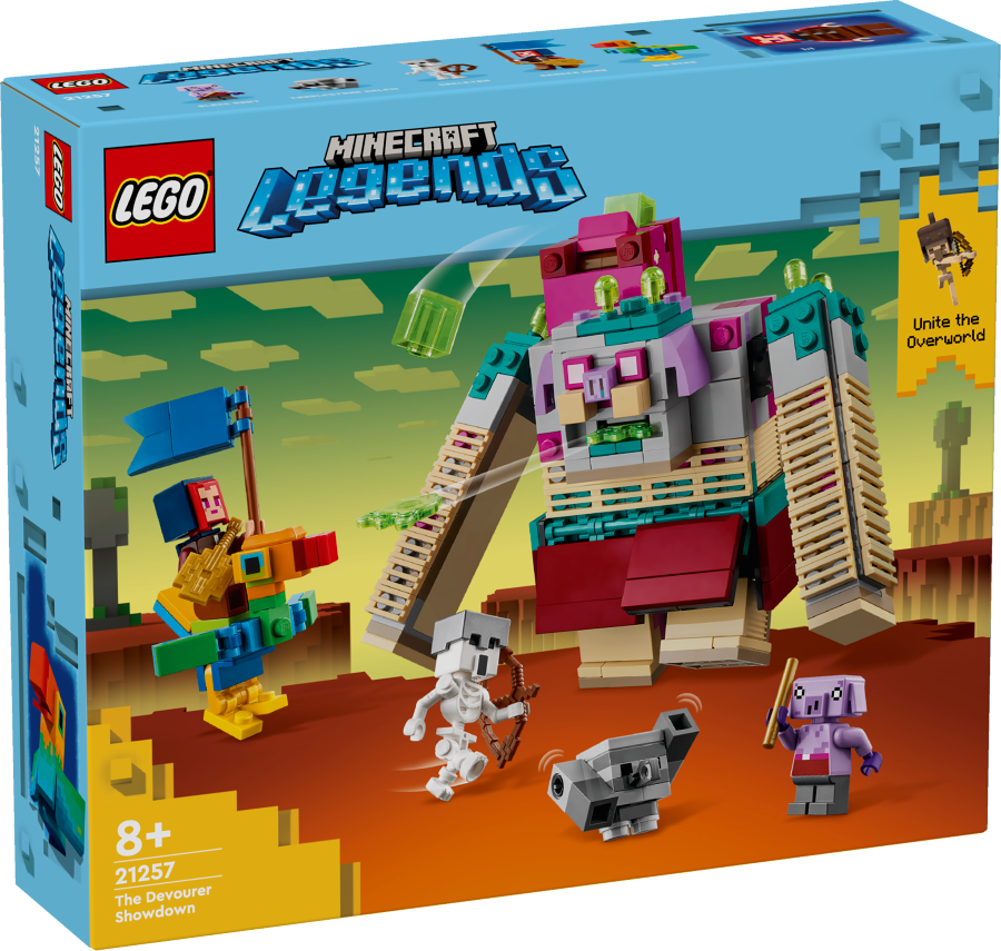LEGO MINECRAFT Decydujące starcie z Dewastatorem 21257