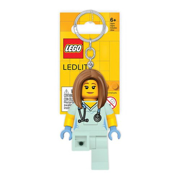 Brelok z latarką lego KE186 Pielęgniarka