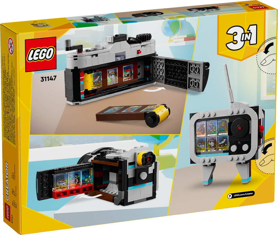 LEGO CREATOR Aparat w stylu retro 31147