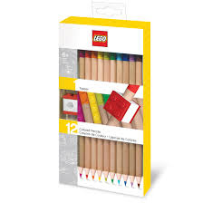 Kredki Lego z klockiem mocującym 52064 (12szt)