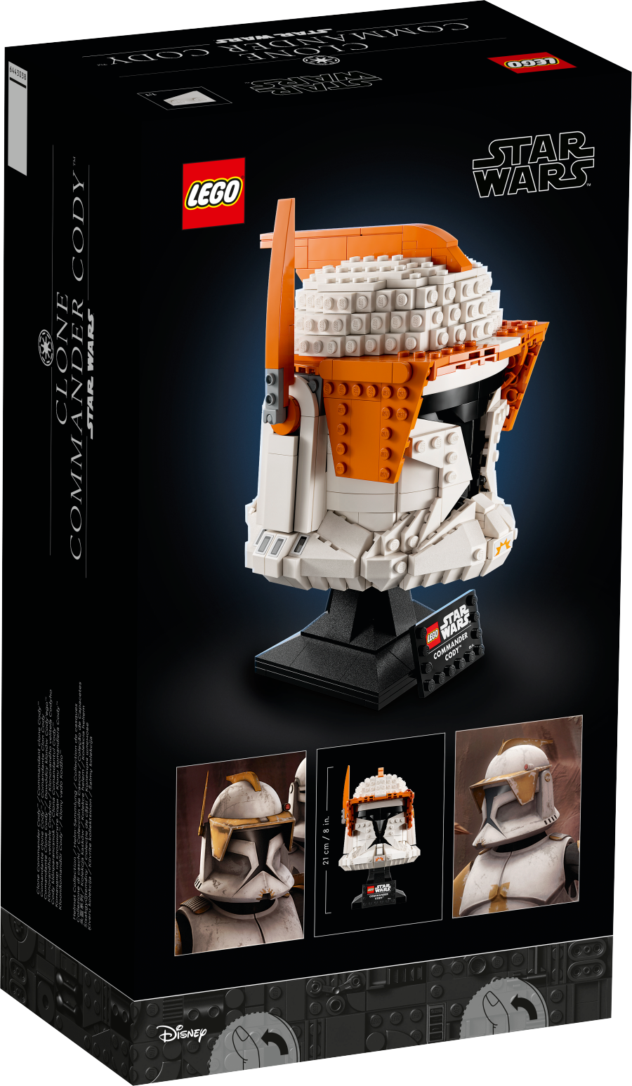 LEGO STAR WARS Hełm dowódcy klonów Cody’ego 75350