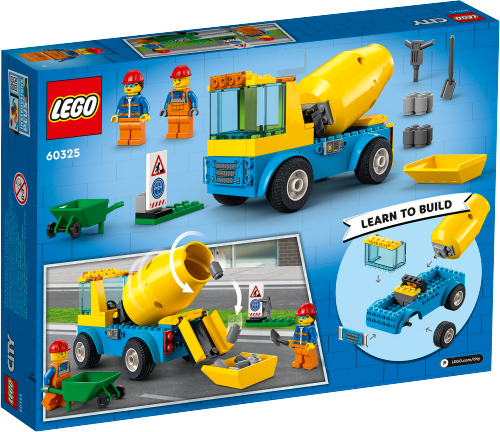 LEGO CITY Ciężarówka z betoniarką 60325