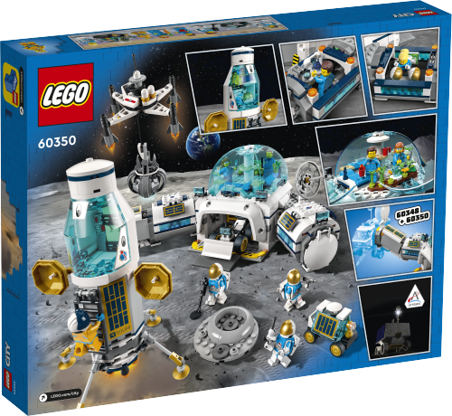 LEGO CITY SPACE Stacja badawcza na Księżycu 60350