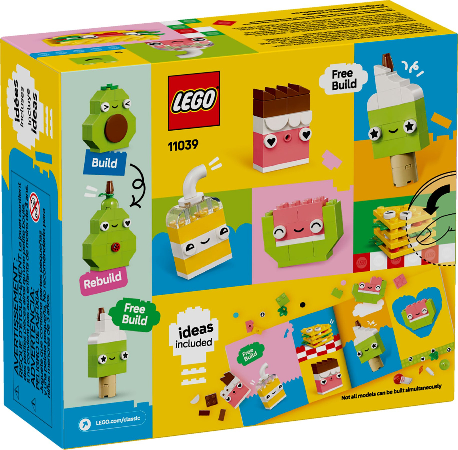 Lego Classic 11039 Kreatywne smakołyki