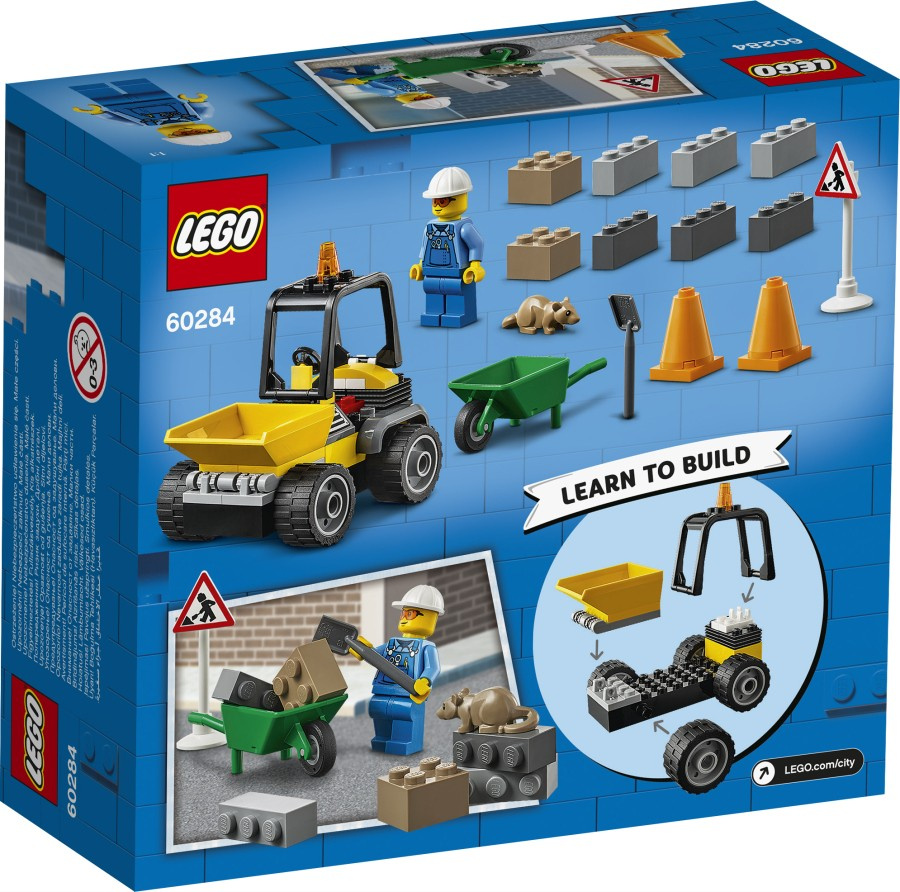LEGO CITY  Pojazd do robót drogowych 60284