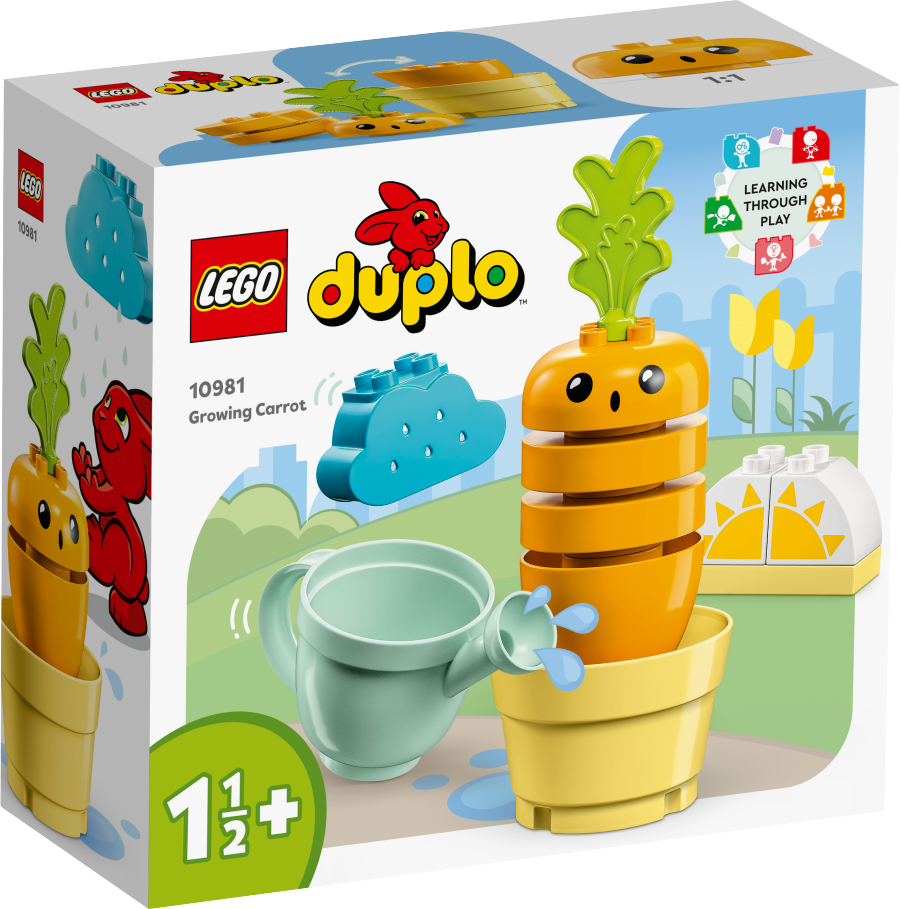 LEGO DUPLO Rosnąca marchewka 10981
