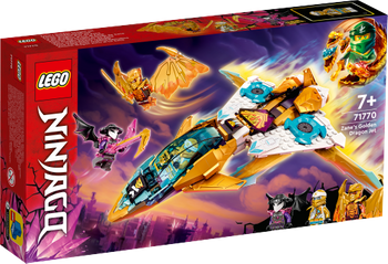 LEGO NINJAGO Złoty smoczy odrzutowiec Zane’a 71770
