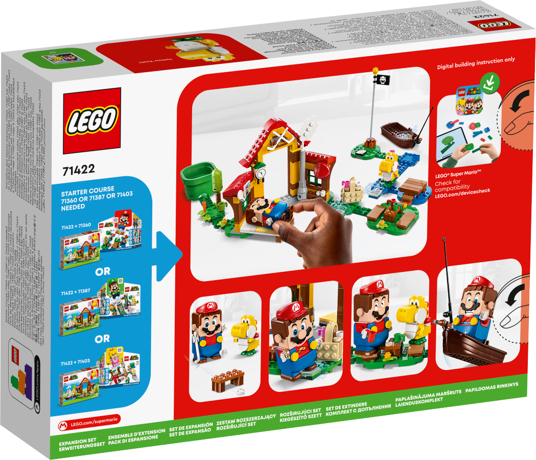 LEGO SUPER MARIO Piknik w domu Mario — zestaw rozszerzający 71422