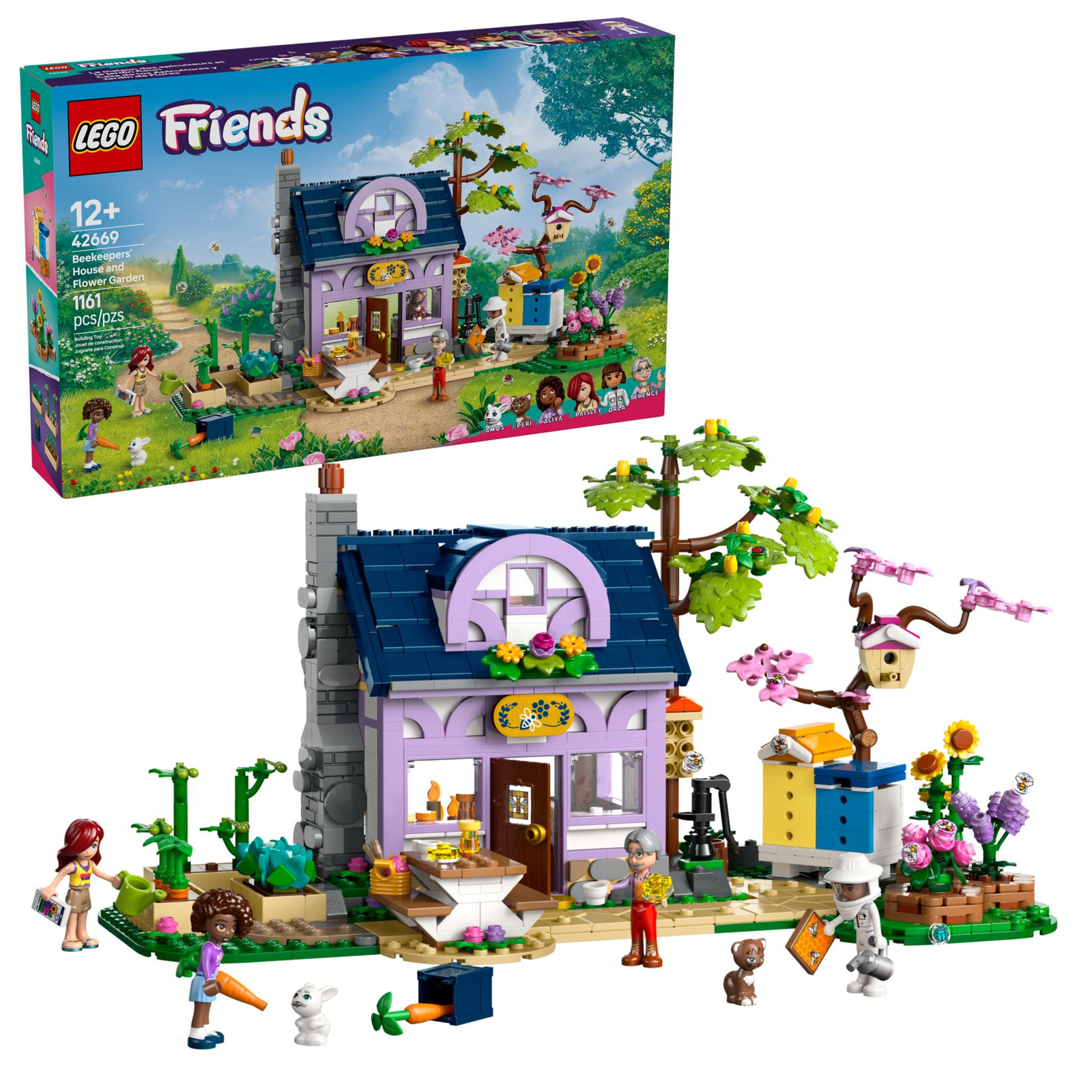 Lego Friends 42669 Dom pszczelarzy i kwiatowy ogród