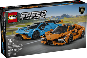 Lego Speed Champions 77238  Lamborghini Revuelto i Huracán STO