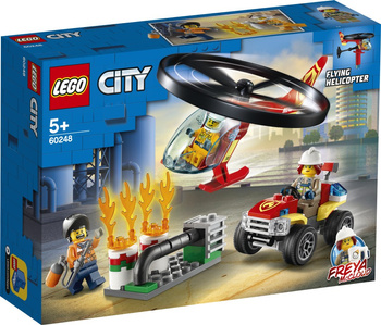 LEGO CITY Helikopter strażacki leci na ratunek   60248