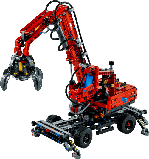 LEGO TECHNIC Dźwig z chwytakiem 42144