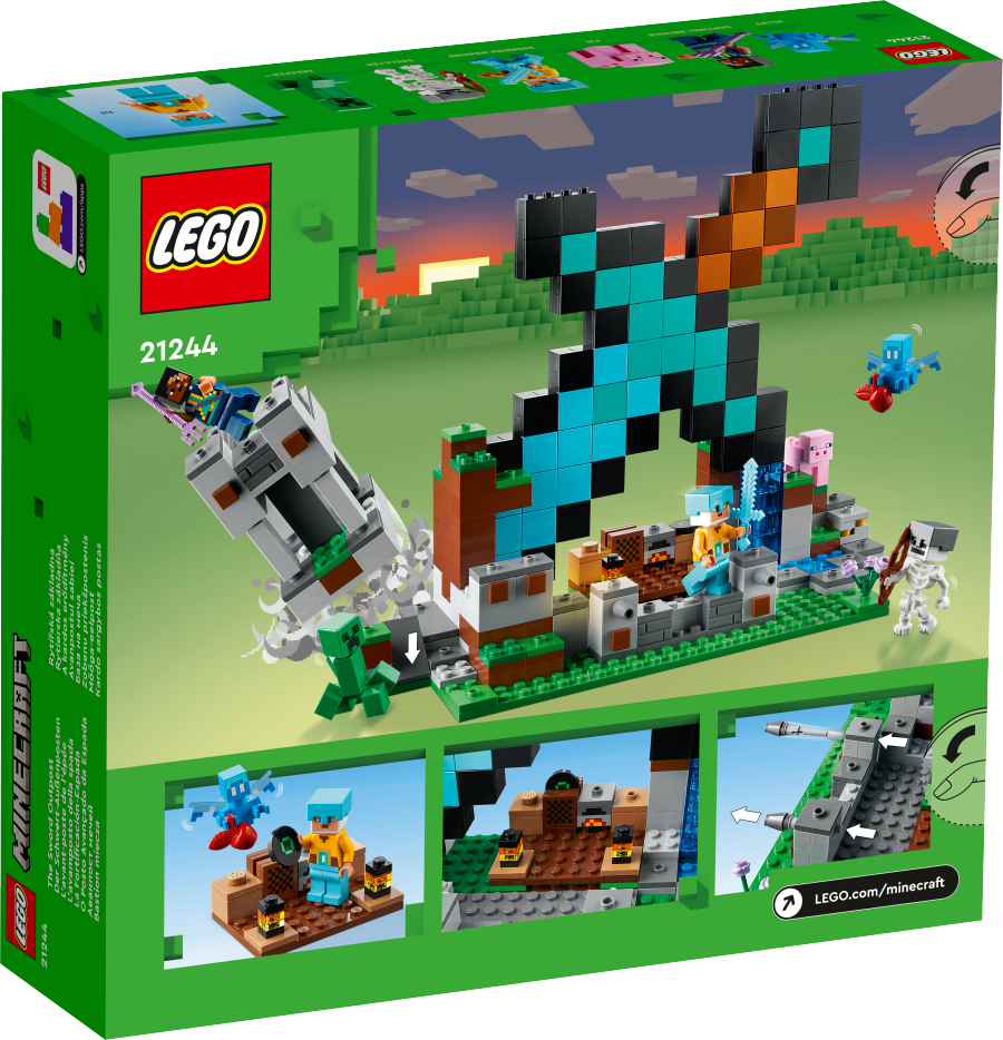 LEGO MINECRAFT Bastion miecza 21244