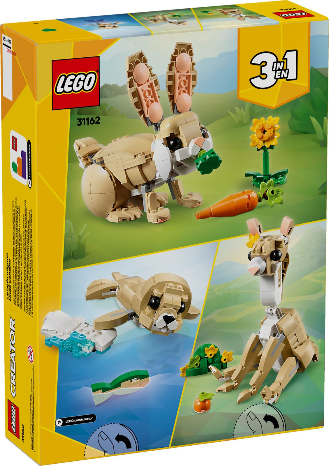 Lego Creator 31162 Uroczy króliczek