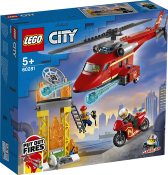 LEGO CITY  Strażacki helikopter ratunkowy 60281
