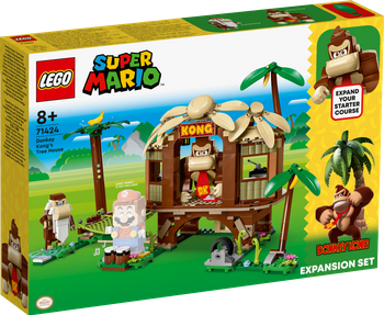LEGO MARIO Domek na drzewie Donkey Konga — zestaw rozszerzający 71424