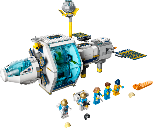 LEGO CITY Stacja kosmiczna na Księżycu 60349